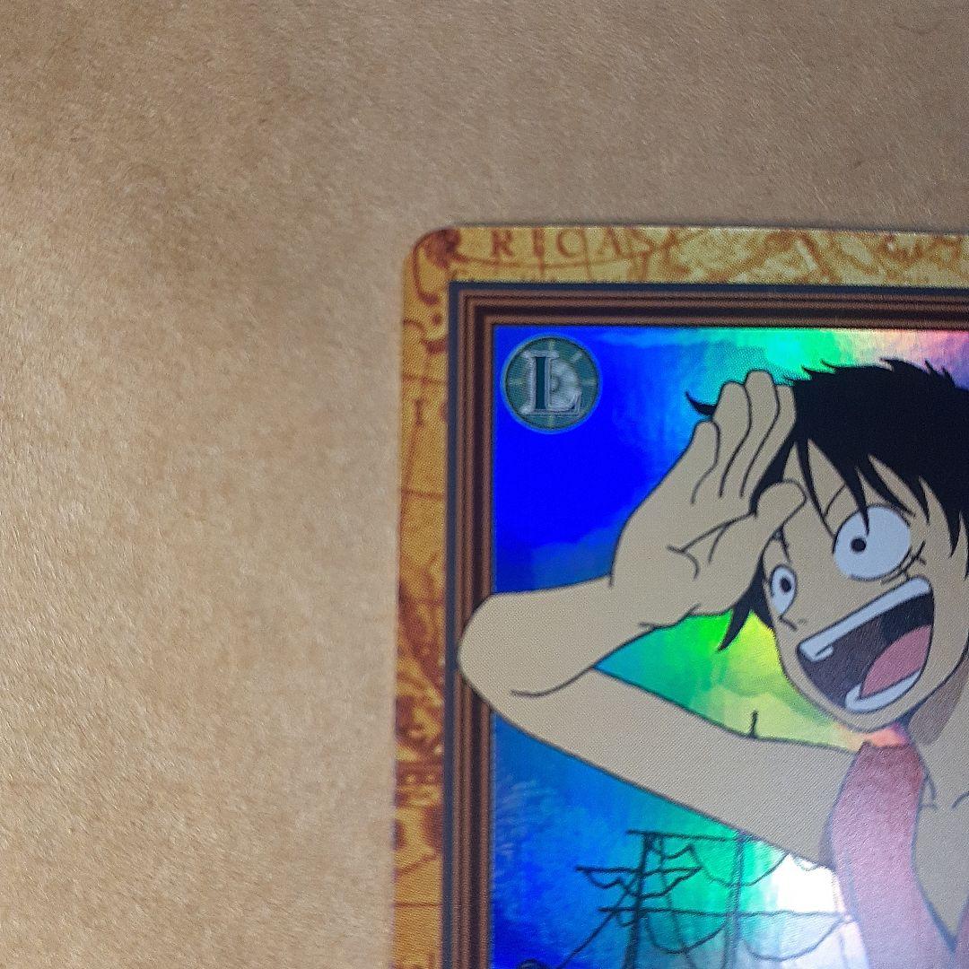 ワンピースカード　カードダス初版ルフィ　1999年版　C01