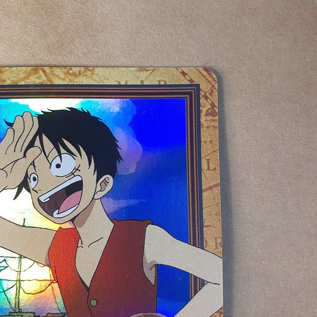 ワンピースカード　カードダス初版ルフィ　1999年版　C01