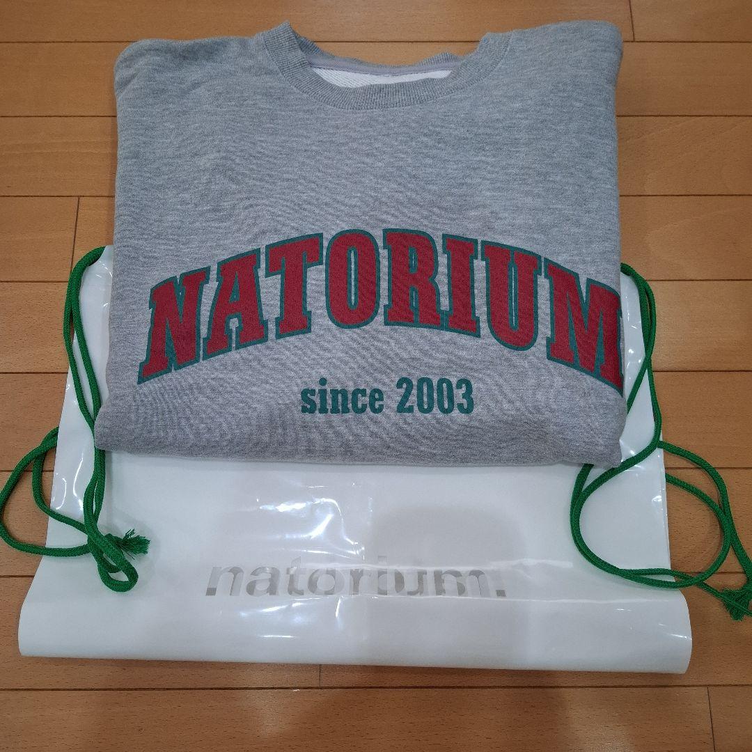 なとり　劇場スエット　College Logo Sweater　Lサイズ