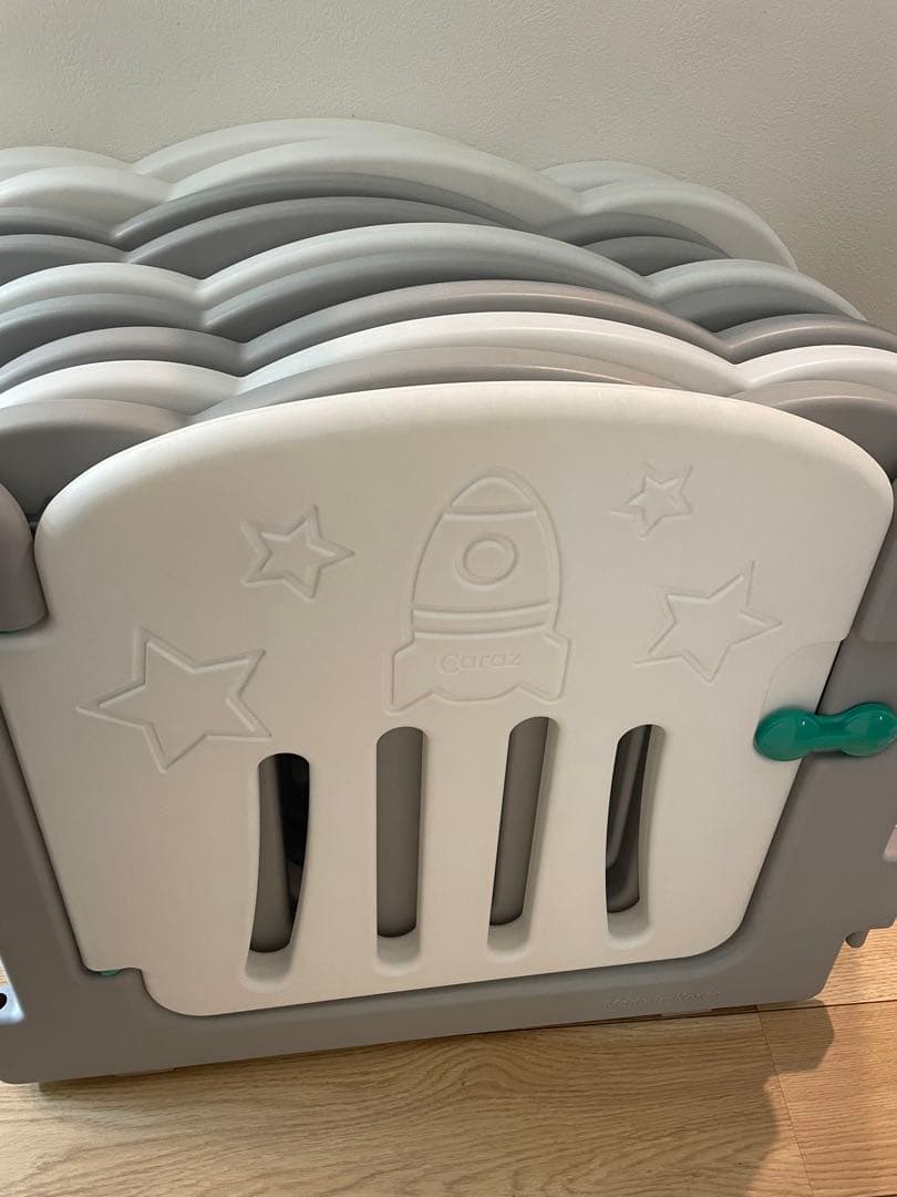 ベビーサークル ドア付き10枚セット caraz