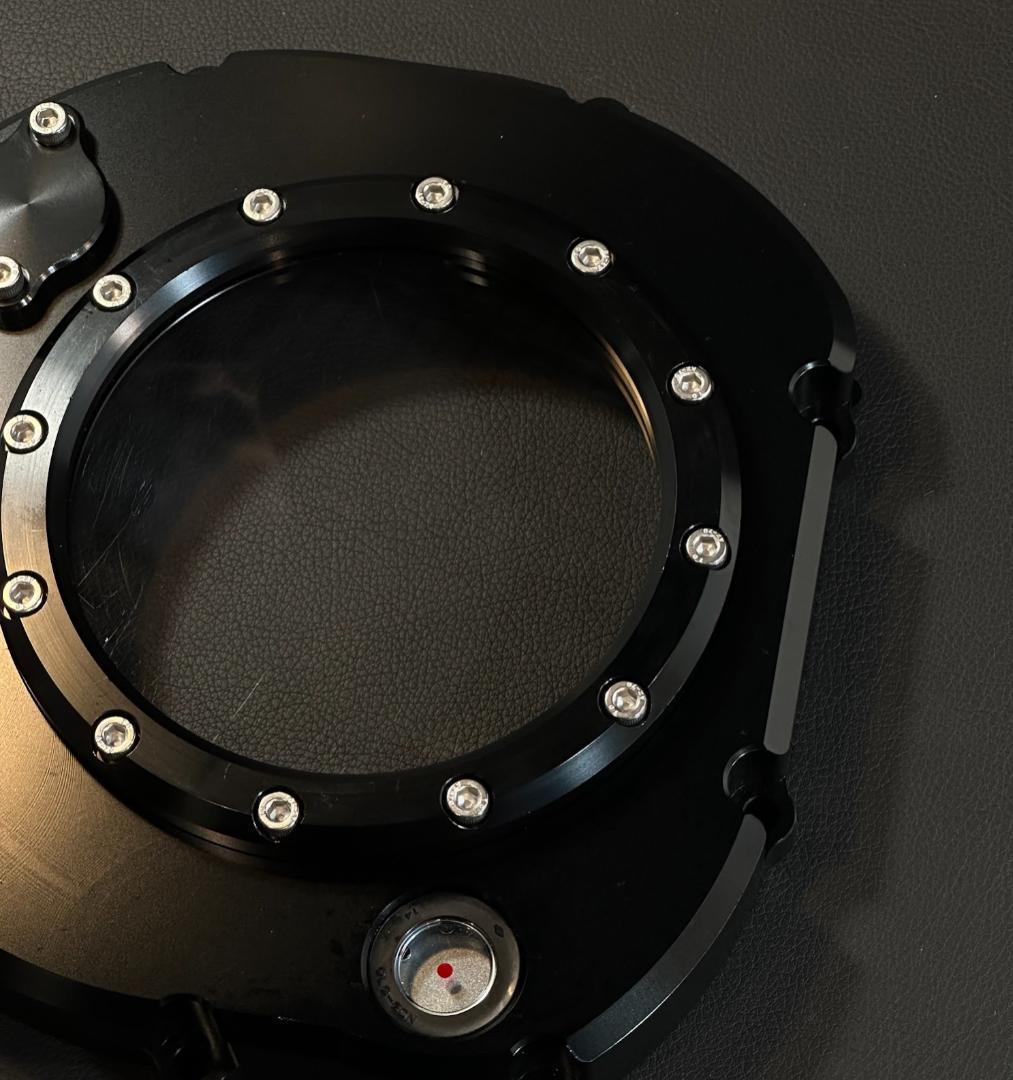 アルミビレット ゼファー1100/RS スケルトン クラッチカバー m894