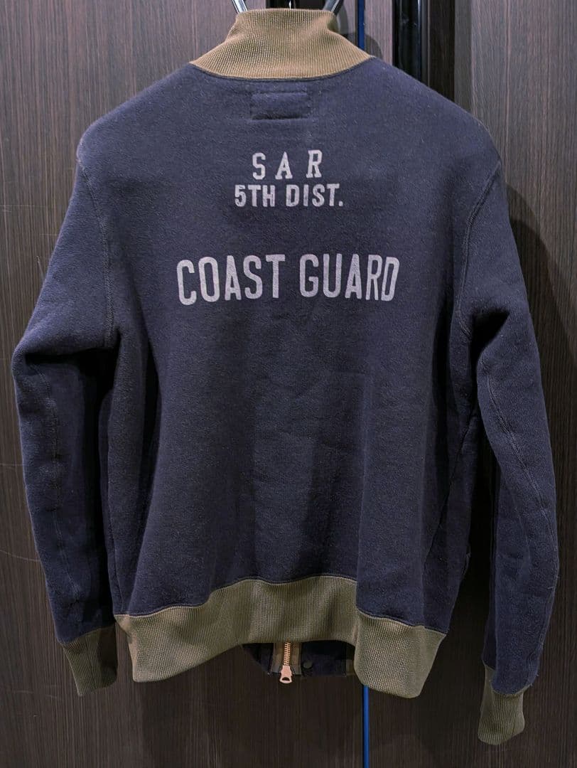 Pherrow's U.S.C.G. ボアパイル デッキジャケット サイズ38