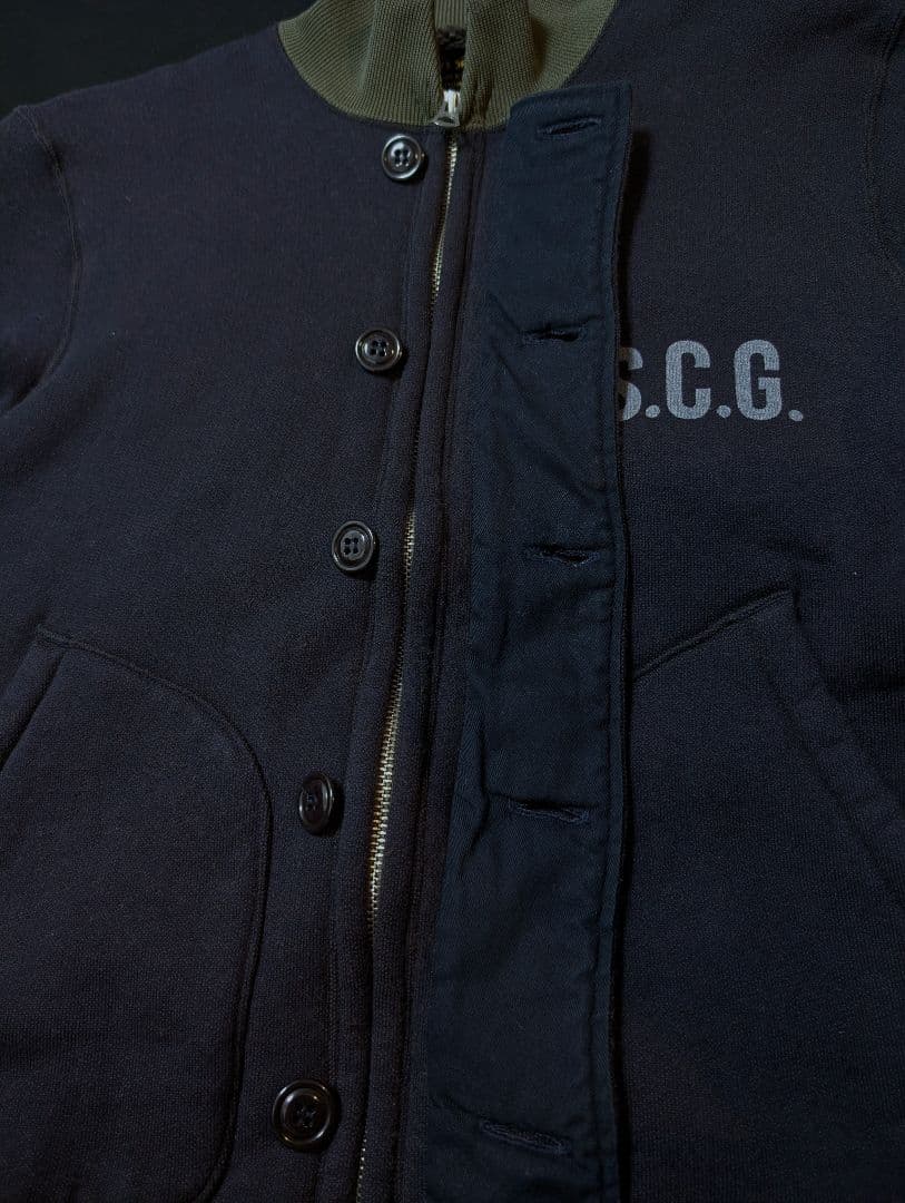 Pherrow's U.S.C.G. ボアパイル デッキジャケット サイズ38