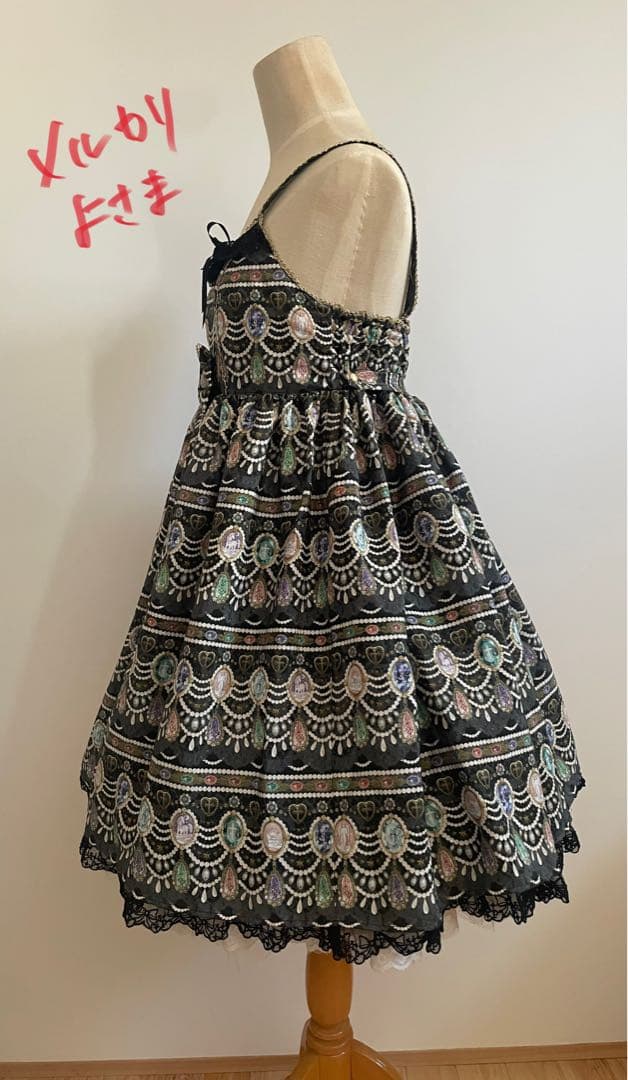 AngelicPretty*DreamyJewelハイウエストジャンパースカート