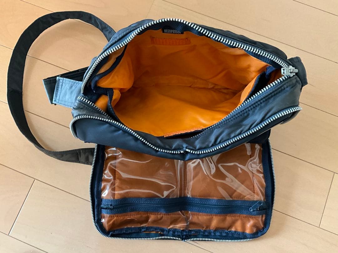 HEAD PORTER / TANKER SHOULDER BAG(L) ブルー