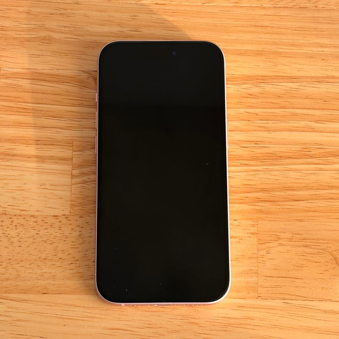 Apple iPhone 15 ピンク 256GB 本体 クリアケース付き