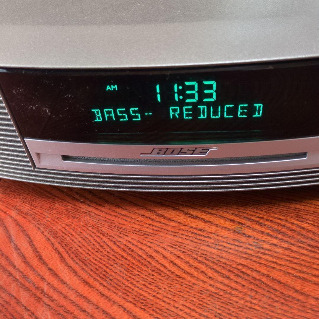 BOSE Wave Music System Ⅲ完動品ワイドFM純正リモコン取説