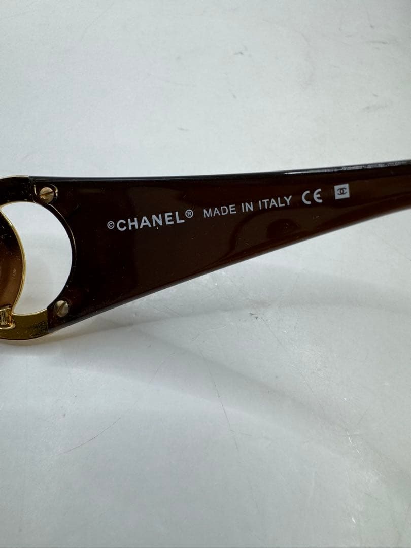 CHANEL シャネル　サングラス　カラーレンズ　フレームレス　ココマーク