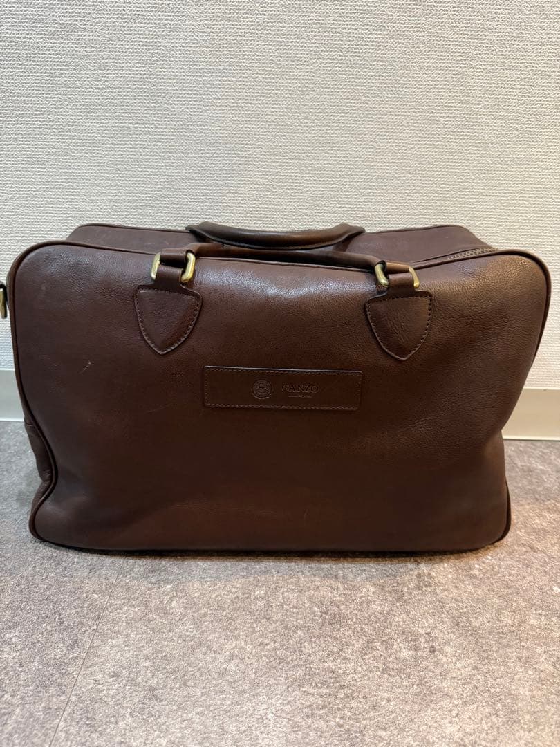 GANZO ボストンバック　レザー