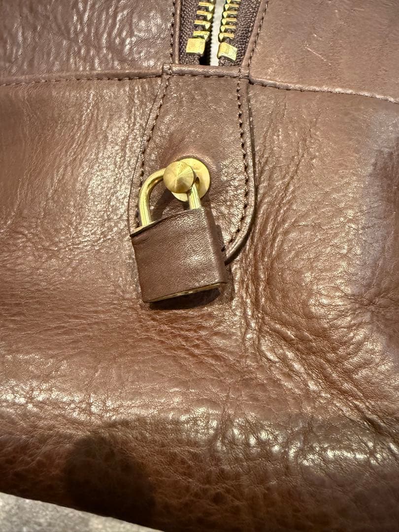 GANZO ボストンバック　レザー