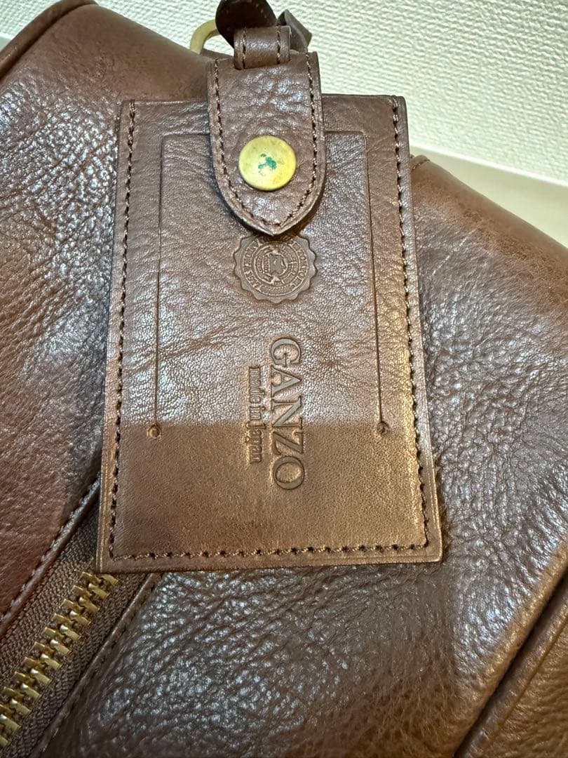 GANZO ボストンバック　レザー