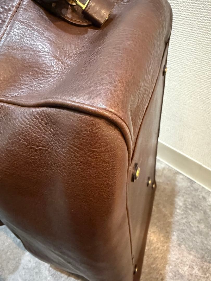 GANZO ボストンバック　レザー