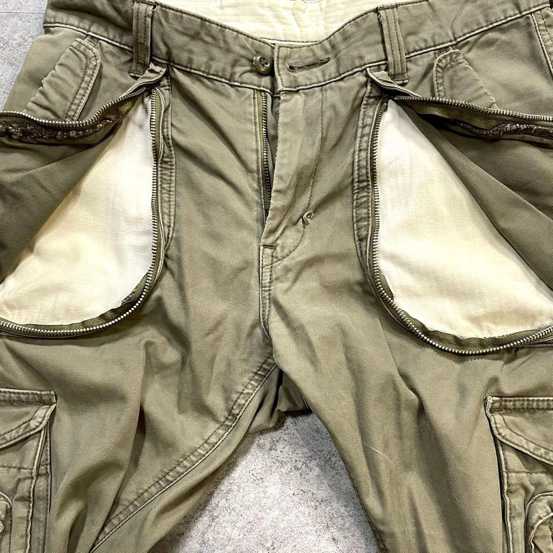 00s【archive】マルチポケットカーゴパンツ/Y2K/亜熱帯/opium◎