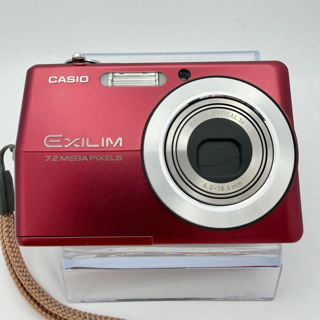 【美品】CASIO EXILIM EX-Z700 レッド デジタルカメラ