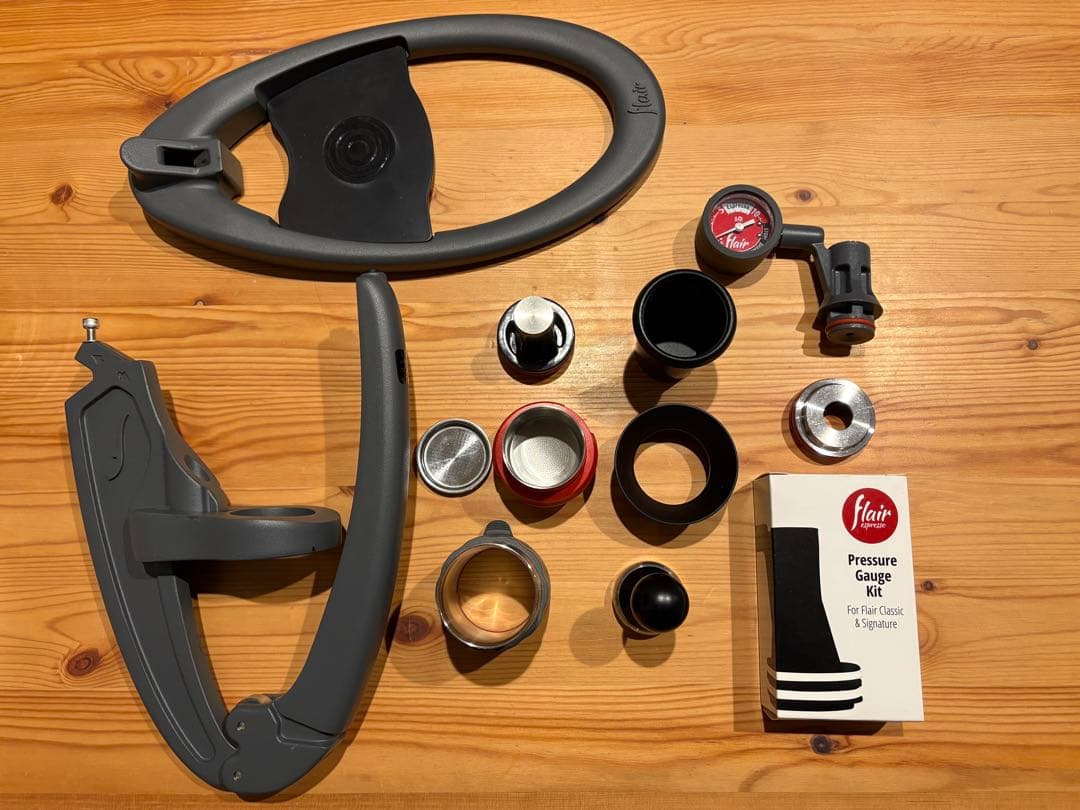 【圧力計付／箱付属品】Flair espressoTheNEO｜手動エスプレッソ