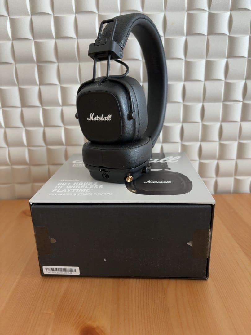 【gpdd.様用】Marshall MAJOR Ⅳ ヘッドホン BLACK