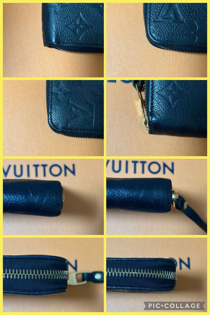 【極上美品】ICチップ ルイヴィトン モノグラム アンプラント ブラック 長財布