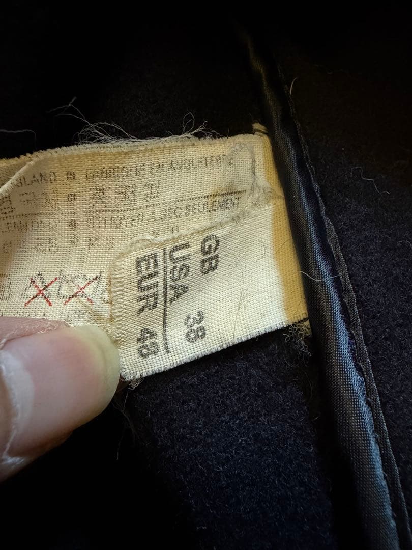 【Gloverall】 Duffle Coatダッフルヘリンボーン　キングストン