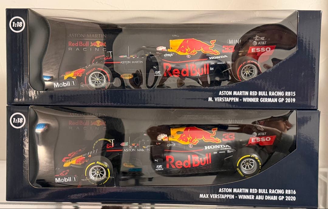 MINICHAMPS 1/18 レッドブル RB15 RB16 2台セット