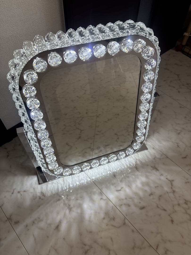 女優ミラー LEDライト ハリウッドミラー 化粧鏡 女優鏡 卓上ミラー