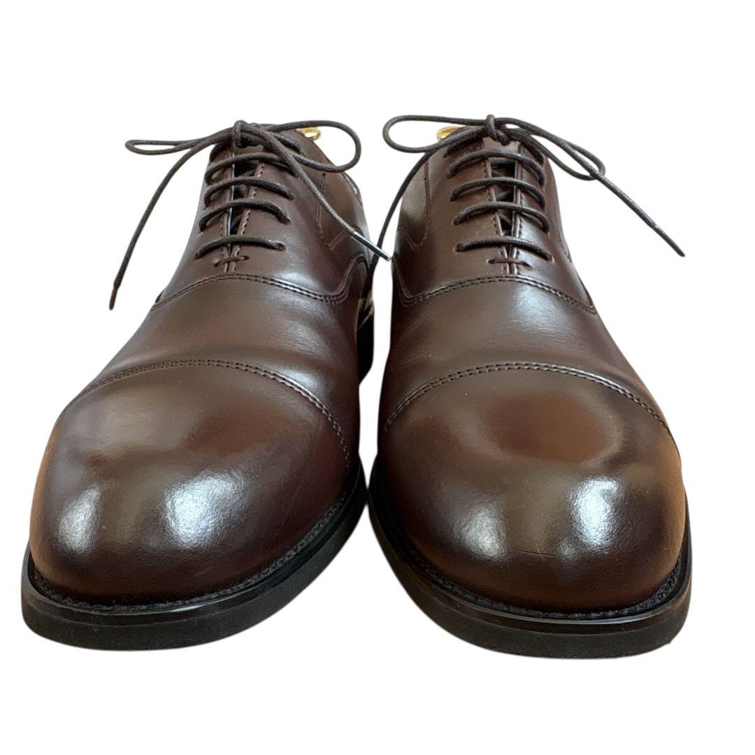 美品✨ ケンフォード ドレスシューズ （26） ストレートチップ ブラウン 幅広