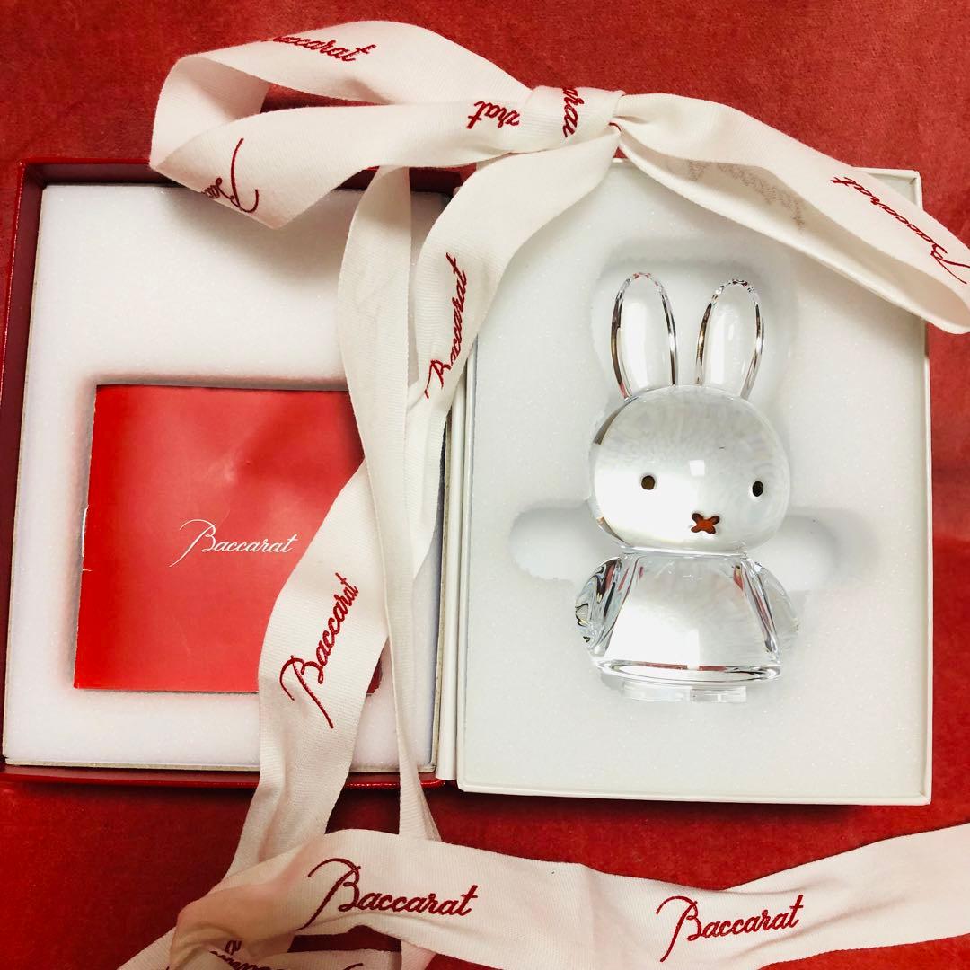 未使用 Baccarat × miffy バカラ×ミッフィー クリスタルガラス