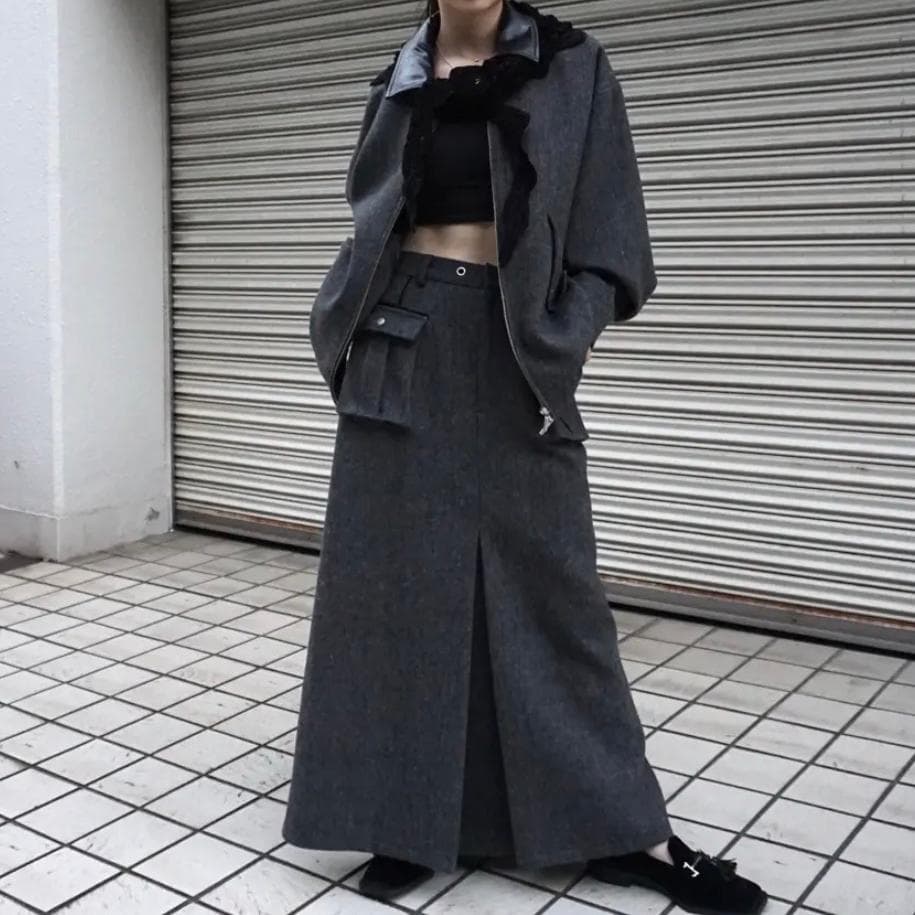 【AmeriVINTAGE】UNDTWEED WORKDETAILBLOUSON