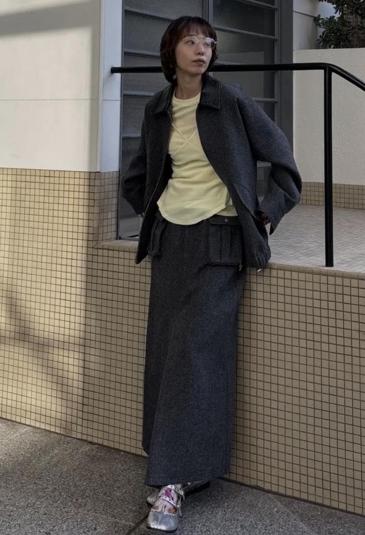 【AmeriVINTAGE】UNDTWEED WORKDETAILBLOUSON