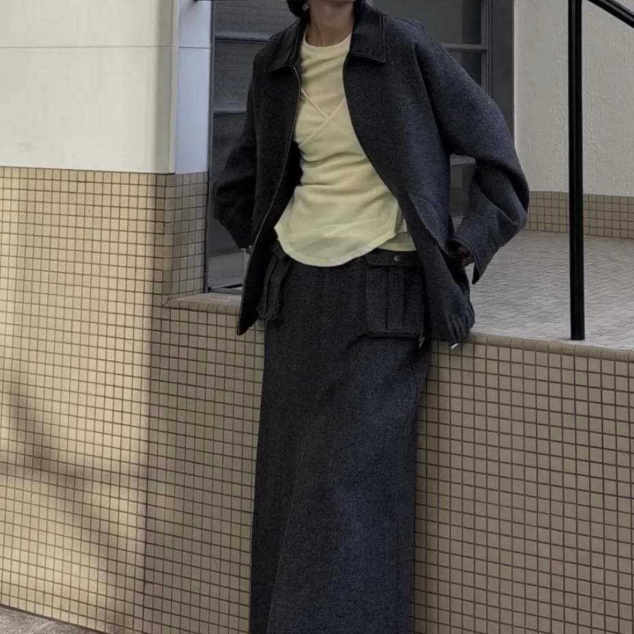 【AmeriVINTAGE】UNDTWEED WORKDETAILBLOUSON