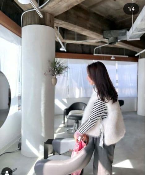 トレフルプラスワン❢完売❢交渉可!trefle+1 ふわふわベスト　ホワイト