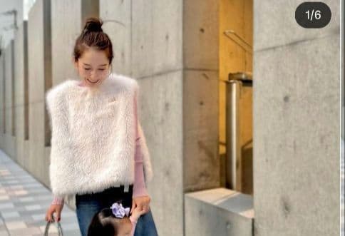 トレフルプラスワン❢完売❢交渉可!trefle+1 ふわふわベスト　ホワイト