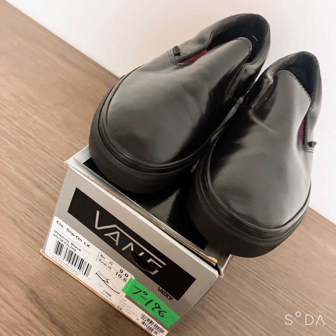 【未使用】VANS Cls.Slip-On LX (黒) （プー196）