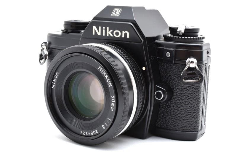 Nikon EM, Ai-S NIKKOR 50mm f/1.8（整備品）