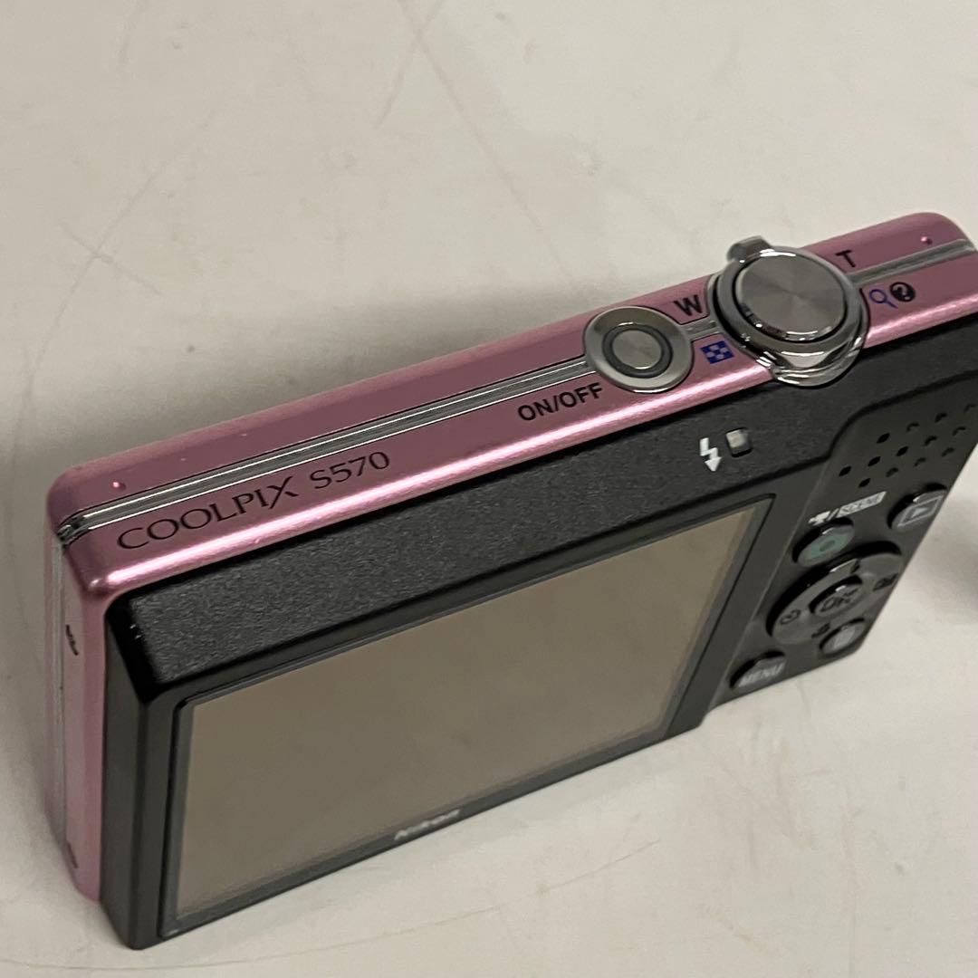 u*）様 Nikon COOLPIX S570 付属品付 オールドコンデジ