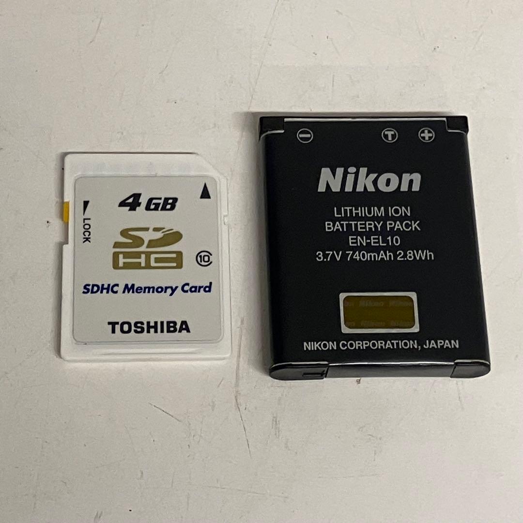 u*）様 Nikon COOLPIX S570 付属品付 オールドコンデジ