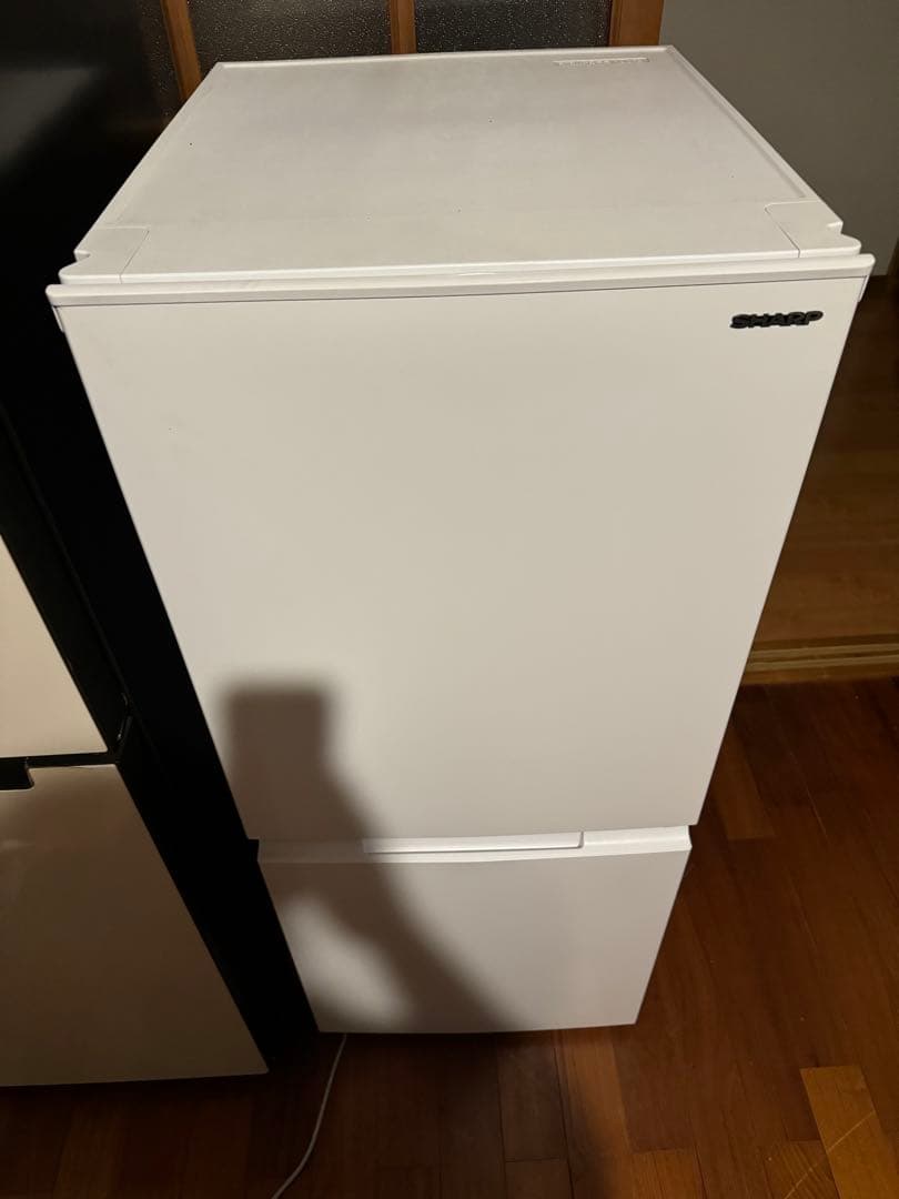 【設置／送料込】SHARP SJ-D15J-W 冷蔵庫 152L両開き2023年