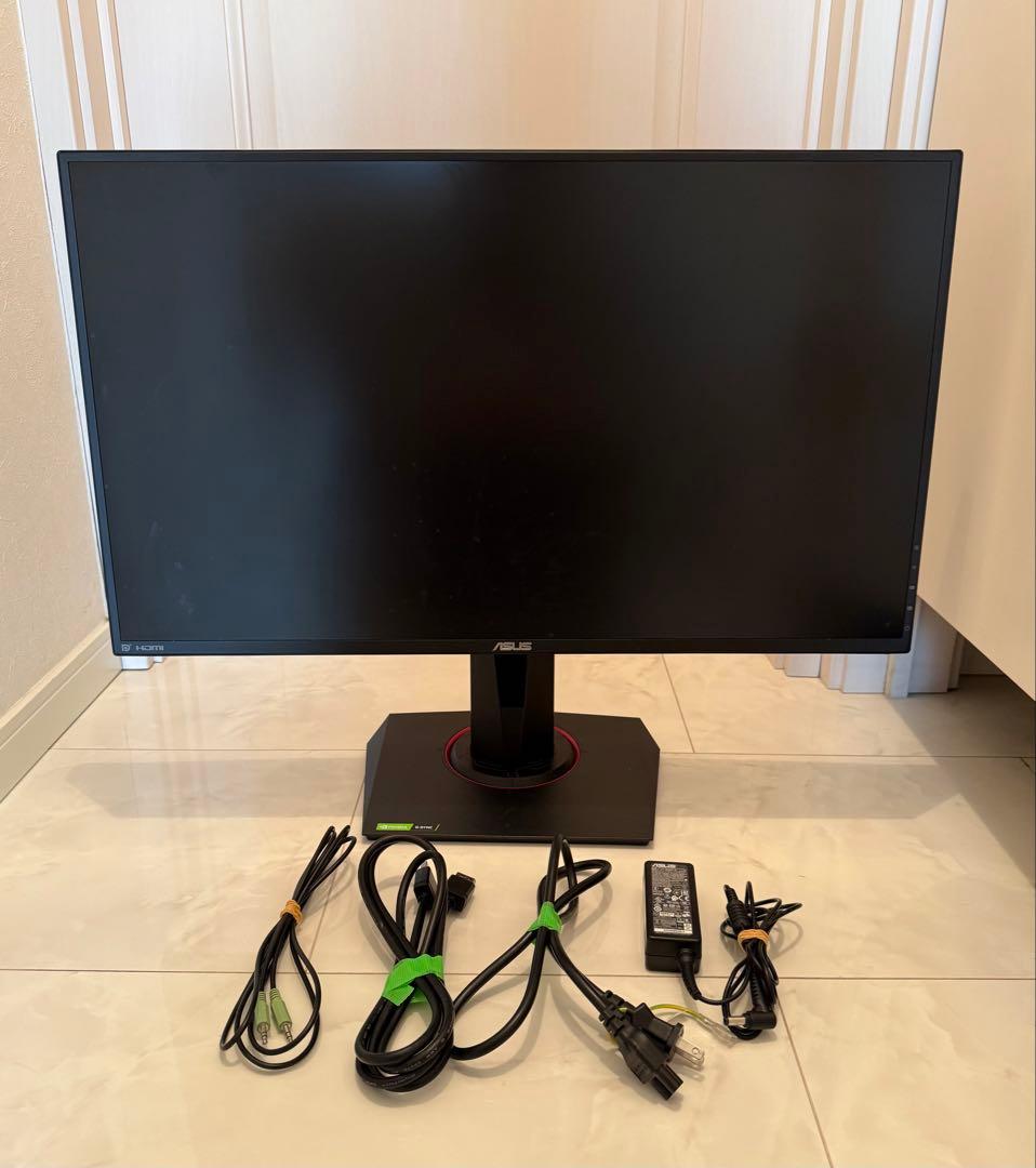 ASUS VG278Q 27型 フルHDゲーミングディスプレイ ピボット対応