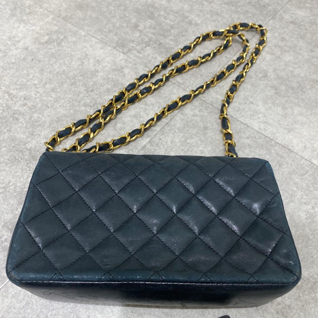 CHANEL シャネル ヴィンテージ チェーンバッグ ミニマトラッセ　ショルダー