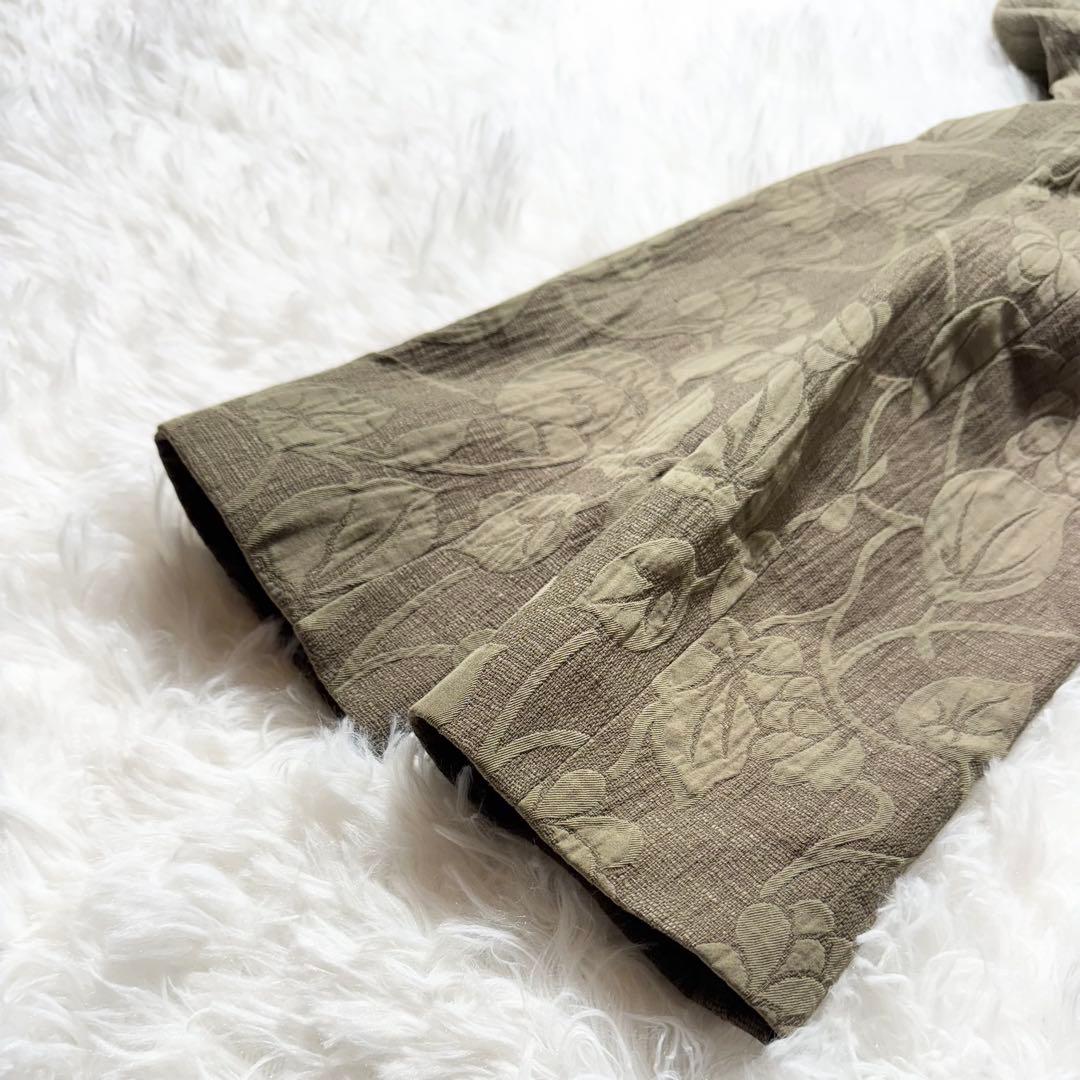 チェコETRO エトロ ペイズリー シルク混 テーラード ジャケット 花柄