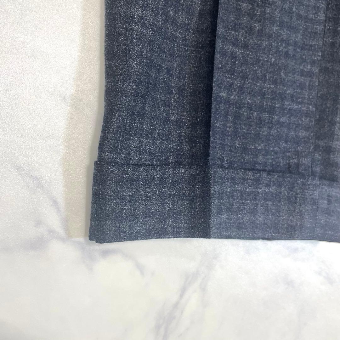 現行✨ ポールスミス REDA スーツ セットアップ チェック柄 裏地花柄 総柄