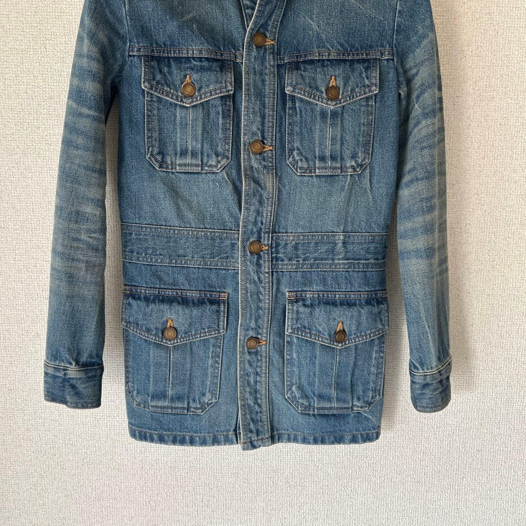 美品SAINTLAURENT サンローランパリ　デニムジャケット