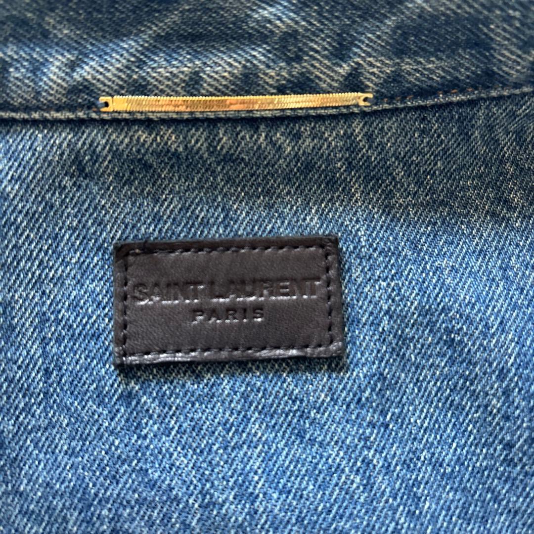 美品SAINTLAURENT サンローランパリ　デニムジャケット