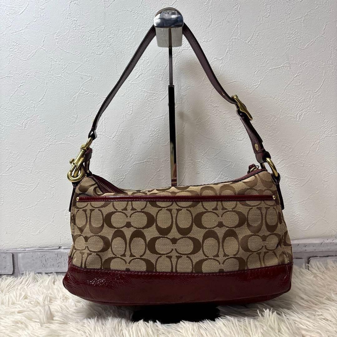 バッグ Coach Signature Legacy 65th Shoulder Bag