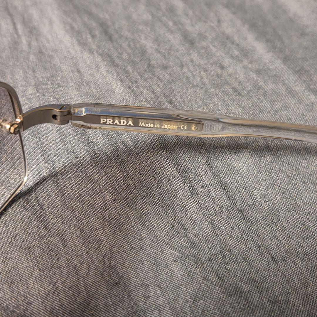 00s PRADA リムレス　サングラス