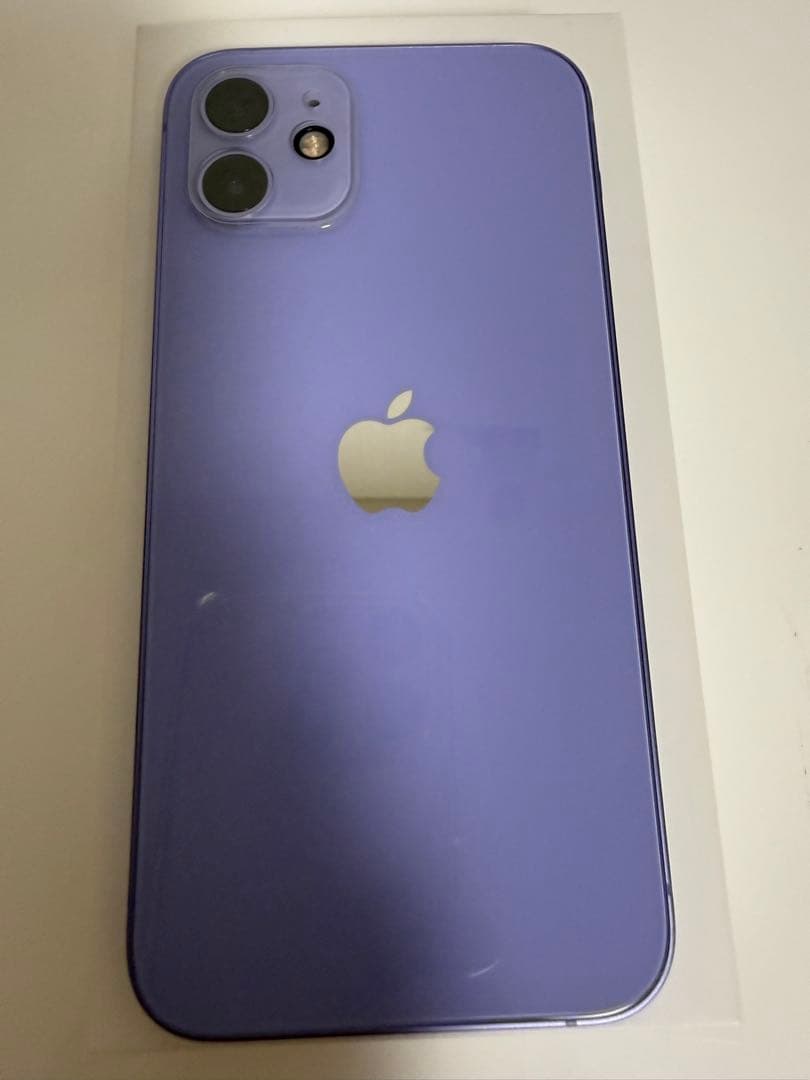 純正バッテリー99% iPhone12本体 128GB パープル　美品