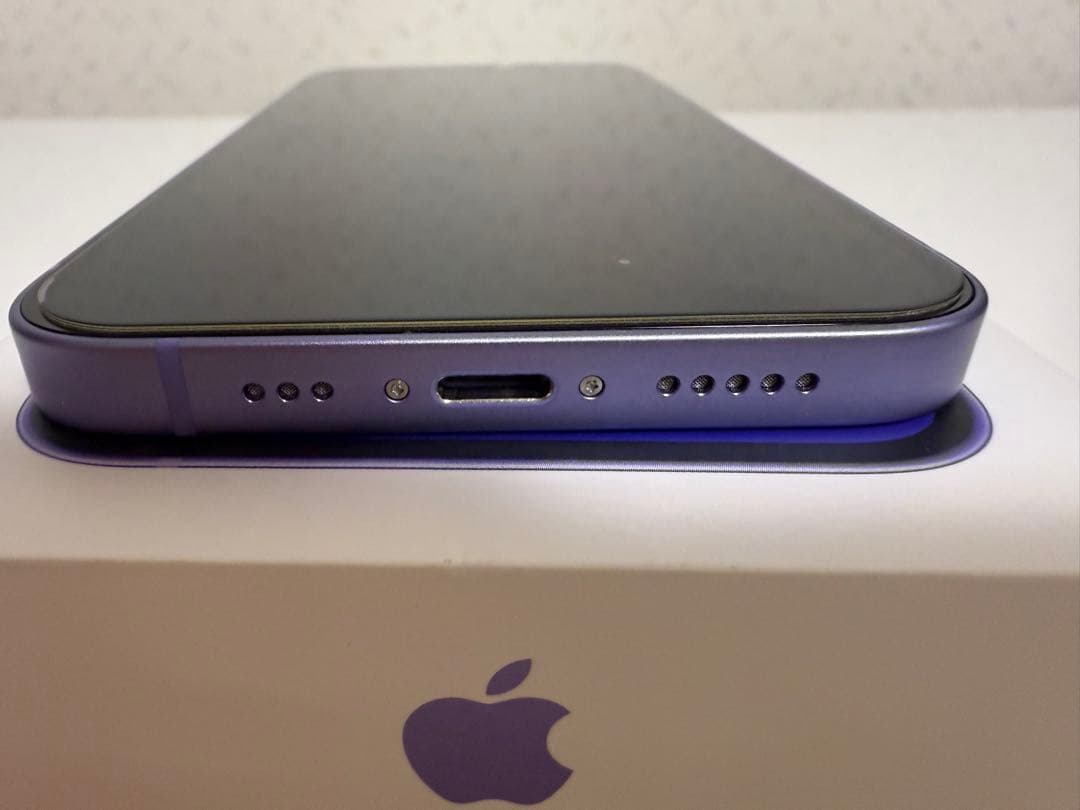 純正バッテリー99% iPhone12本体 128GB パープル　美品