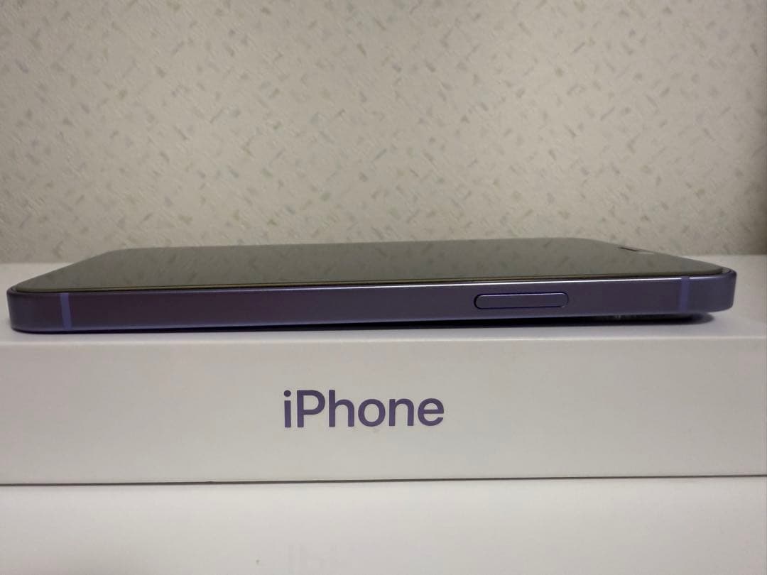 純正バッテリー99% iPhone12本体 128GB パープル　美品