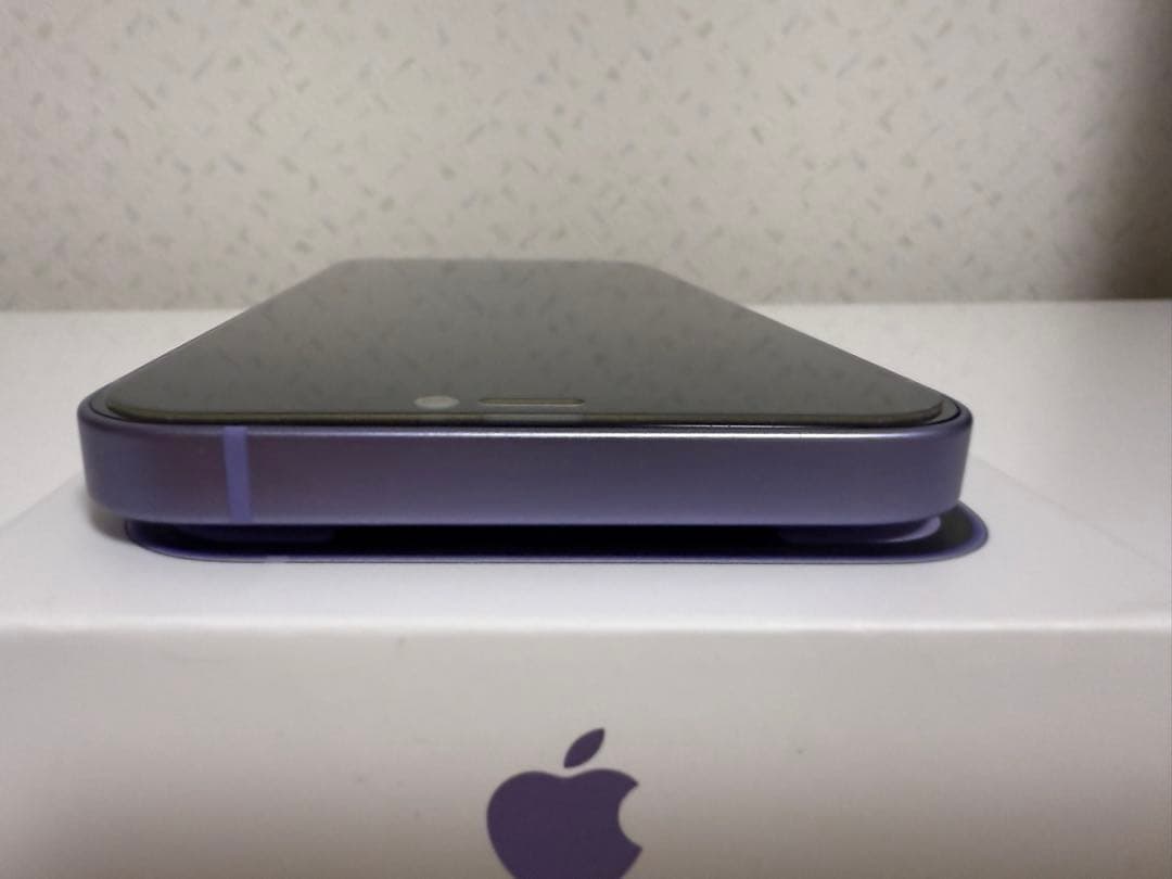 純正バッテリー99% iPhone12本体 128GB パープル　美品