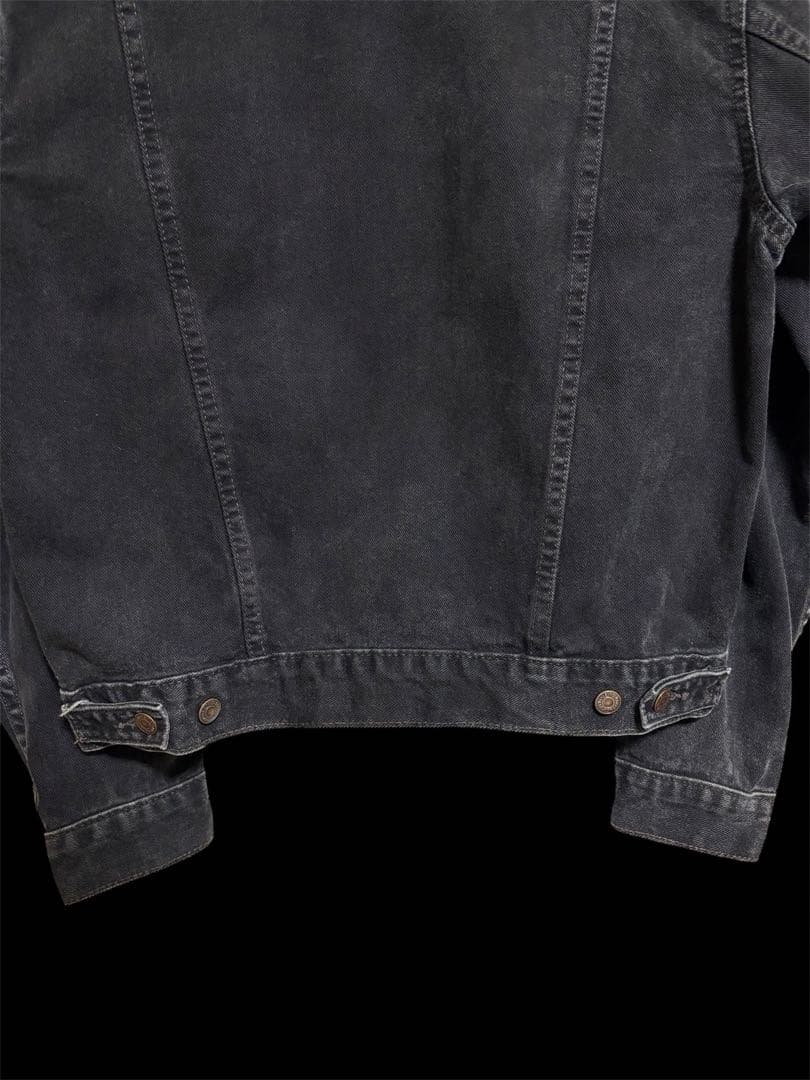 【希少】Levi's 70507-0260 ブラックデニムジャケット