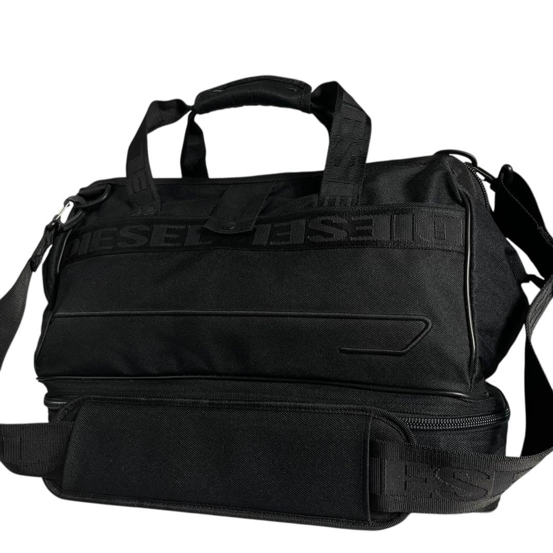 DIESEL ディーゼル　ボストンバッグ ブラック　大容量